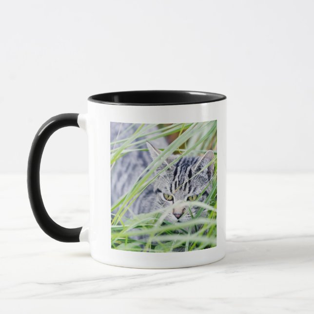 Taza retrato joven del gato (Izquierda)