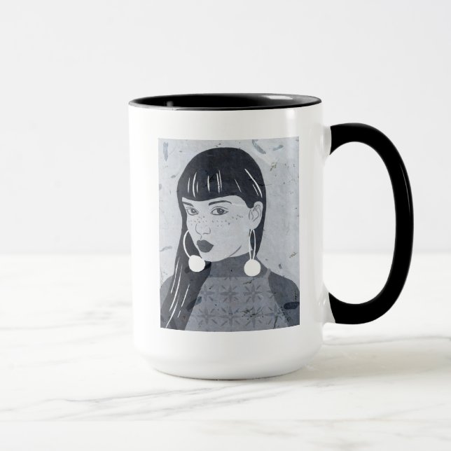 Taza Retrato nocturno (Derecha)