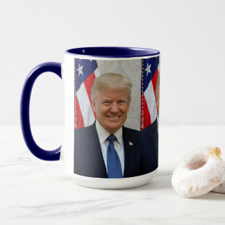 Taza Retrato oficial de Donald Trump