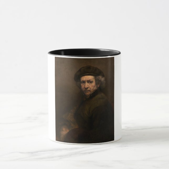 Taza Retrato propio de Rembrandt: pintor holandés de la (Centro)