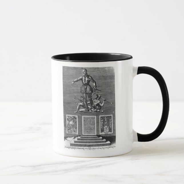 Taza Retrato que glorifica a Fernando Alvarez de Toledo (Derecha)