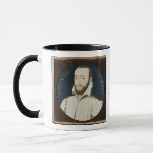 Taza Retrato T34055 de un caballero barbudo, envejecido