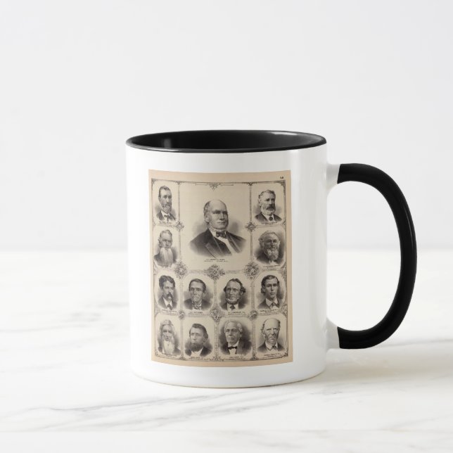 Taza Retratos de Illinois Trece (Derecha)