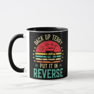 Taza Retro 4 De Julio Atrás Terry Lo Puso Al Contrario