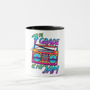 Taza Rétro 80s 7º Grado Es Mi Favorito De Vuelta A La E