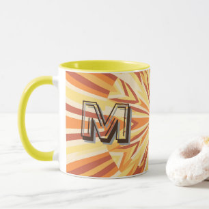 Taza Retro Años 70 Buenas Vibraciones Nombre Perso