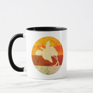 Taza Retro BirdofParadise Sunset Mug