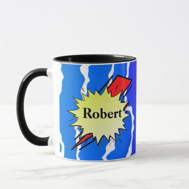 Taza Retro bubble color comic (Izquierda)