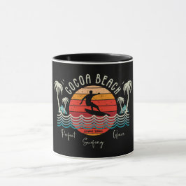 Taza Retro Cocoa Beach