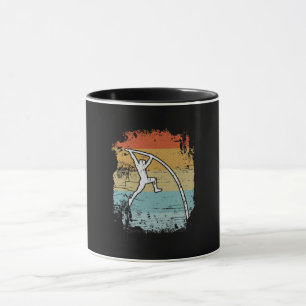 Taza Retro de bóveda de polo Pole Vault