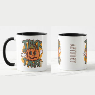 Taza Retro de calabaza de calabaza de personalizado de 