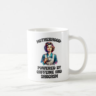 Taza Retro de Dama del Café – Ama de Casa Vintage 