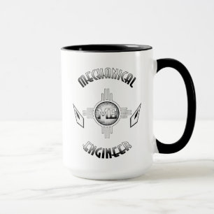 Taza Retro de ingeniero mecánico
