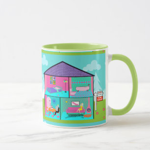 Taza Retro Dream House Mug