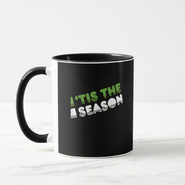 Taza Retro Este Es El Navidad De Temporada (Izquierda)