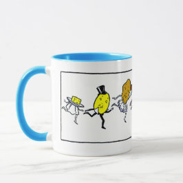 Taza Retro Foods Kitchen Art Coffee Mug