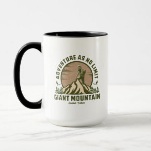 Taza Retro Giant Mountain Hike Sunset