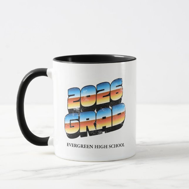 Taza Retro Grad 2026 (Izquierda)