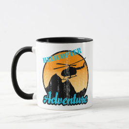 Taza Retro Helicóptero Adventure