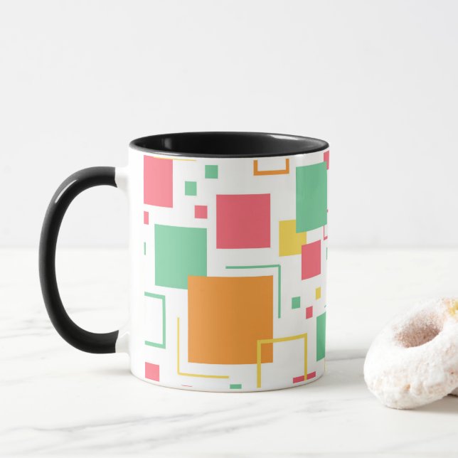 Taza Retro Mod Citrus (Con donut)