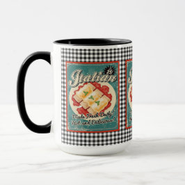 Taza Retro Mug Italiano