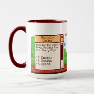 Taza Retro Pixel Gaming personalizado