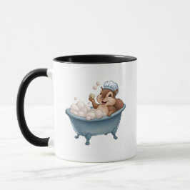 Taza Retro Squirrel Baby Shower