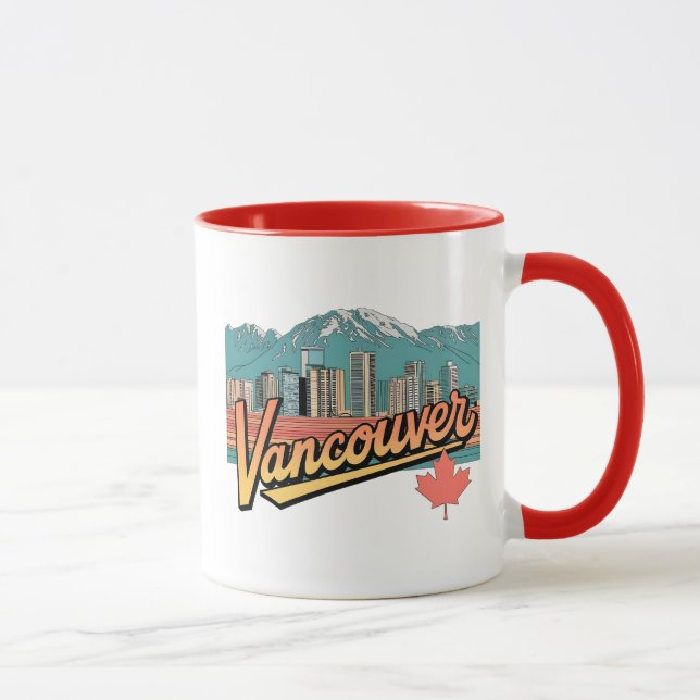 Taza Retro Vancouver (Derecha)