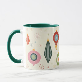 Taza Retro Vintage Ornament Mug