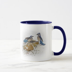 Taza Retroceda - los pájaros del arrendajo azul