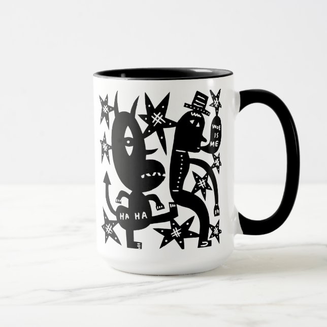 Taza Retroceso de la ha ha (Derecha)