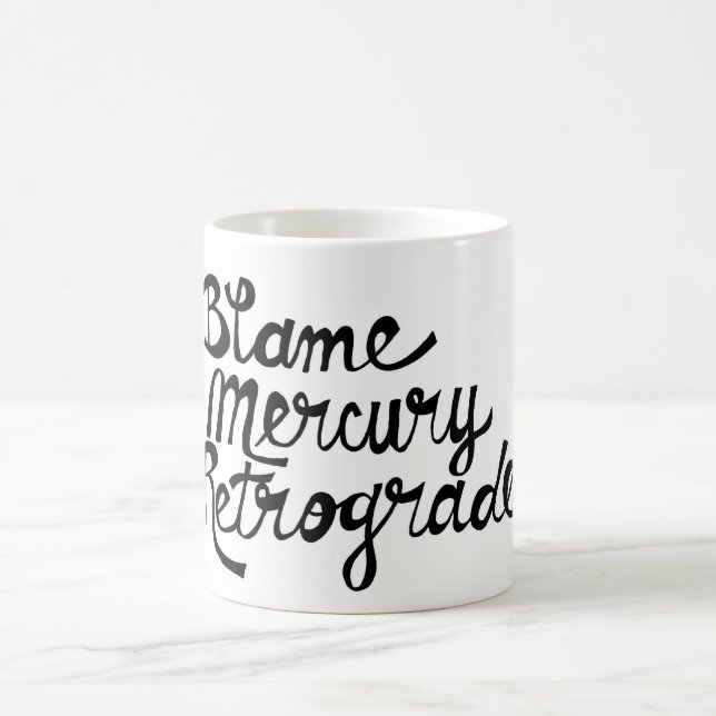 Taza retrógrada de Mercury de la culpa (Centro)