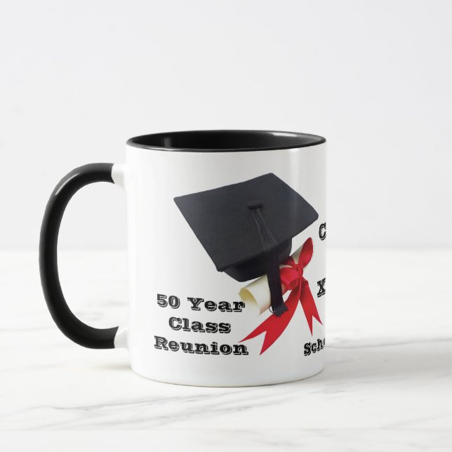 Taza Reunión de 50 años de clase por Janz (Izquierda)