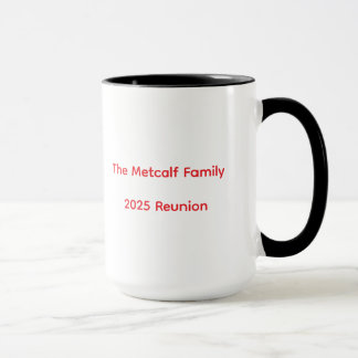 Taza Reunión de la familia Metcalf 2025 Café Mug 2.0