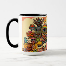 Taza "Reunión de Monstruos Cuta y Espinosa"