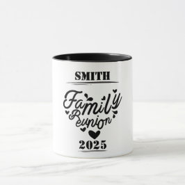 Taza Reunión familiar de [Apellido] - [Año]