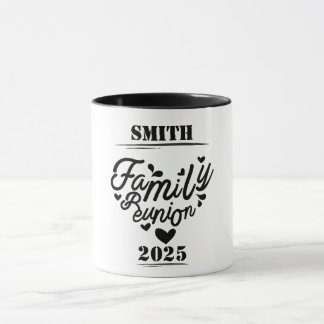 Taza Reunión familiar de [Apellido] - [Año]