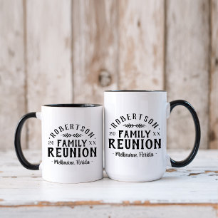 Taza Reunión familiar personalizada rusa moderna