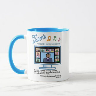 Taza Reuniones de zoom'n JW - Mug, 11 oz