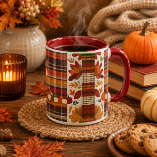 Taza Reunirse alrededor del Plaid