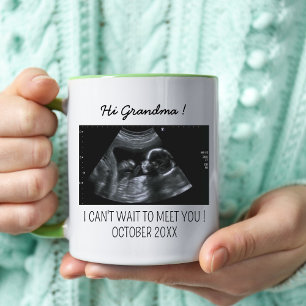Taza Revelación de la nueva Invitación del bebé ultraso