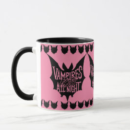 Taza Revelería Nocturna: Bash de Halloween de vampiros