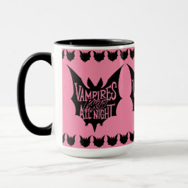 Taza Revelería Nocturna: Bash de Halloween de vampiros