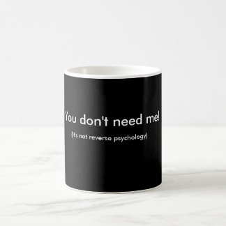 Taza reversa de la psicología