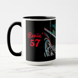 Taza Revín de efecto neón' 57 Conducción de los clásico