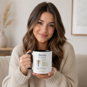 Taza Revisión clásica de agradecimiento a médico