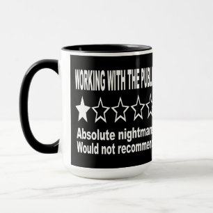 Taza Revisión de una estrella negra