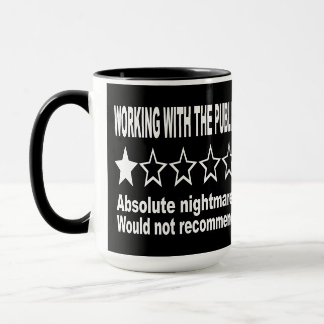 Taza Revisión de una estrella negra (Izquierda)