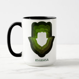 Taza Revisit Khamsa Green Mug