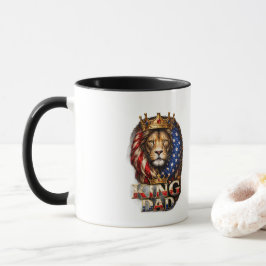 Taza Rey americano papá 